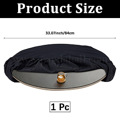 1 runde Tischdecke aus Polyester&nbsp;AJEW-CN0001-61