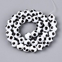 Бусы лэмпворк ручной работы&nbsp;LAMP-N037-02F