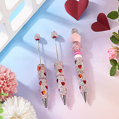 2шт. шариковая ручка со стразами из полимерной глины OFST-TA0001-03C