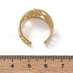 Anello di fissaggio aperto per bracciale in acciaio inossidabile 304&nbsp;SA-CBA37BC-13G