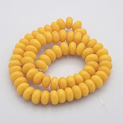Stile misto perle in resina di colore solido fili&nbsp;RESI-O002-M