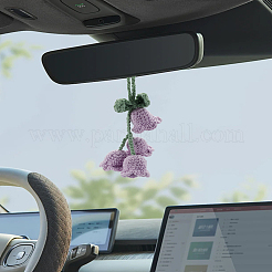 2 шт. ландыш из хлопковой ваты для вязания подвесные украшения&nbsp;HJEW-LP0002-93A