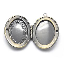Подвески латуни медальон KK-F717-01AB-NR
