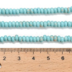 Синтетические имперские нитки из бисера яшмы G-L635-A09-4x2mm-07