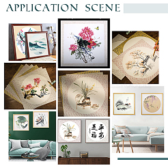 2 набор из 2 открыток из китайской рисовой бумаги AJEW-PH0004-89A