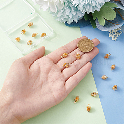 16шт 2 стиля латунные подвески KK-BC0010-11