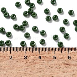 Выпечка краска стеклянные бусины SEED-H002-I-A520