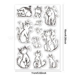 Изготовленные на заказ прозрачные штампы из ПВХ на летнюю тематику&nbsp;DIY-WH0631-0643