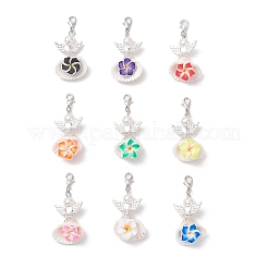 Кулон из полимерной глины ручной работы украшения HJEW-JM03703