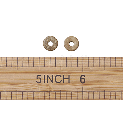 Окрашенные бусины пончик кокосовые COCB-TA0001-01