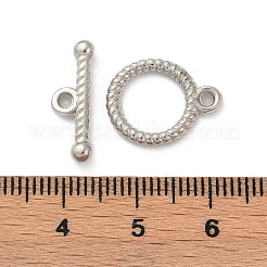 Сплавочные застежка тоггл тибетского стиля WAC2016