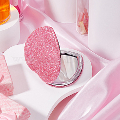 1 miroir pliable portable en ABS et verre&nbsp;AJEW-SP0001-60B