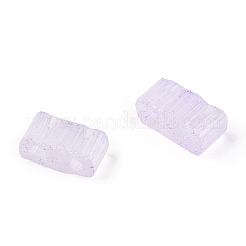 2 trous perles de rocaille de verre&nbsp;SEED-N006-001-A01