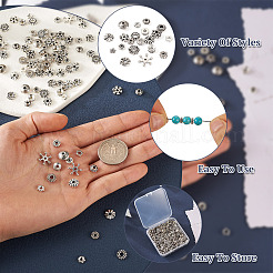 400 шт. 20 стиля бусины из сплава в тибетском стиле&nbsp;FIND-KS0001-25