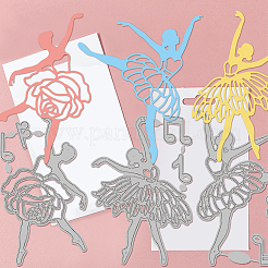 Углеродистая сталь разрезает трафареты DIY-WH0309-1682