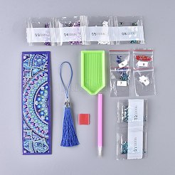 DIY Diamant Malerei Aufkleber Kits für die Lesezeichenherstellung&nbsp;DIY-R076-004