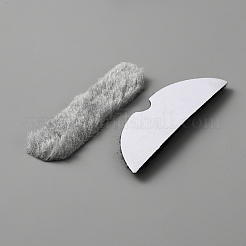 48 stücke selbstklebende polyester bärte und schnurrbärte für maskerade party halloween chrismas cosplay kostüm zubehör&nbsp;DIY-WH0430-037