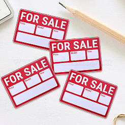 6 autocollant de voiture « À vendre » en papier&nbsp;DIY-CP0014-03