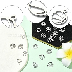 20 шт. 2 стиля подвески из нержавеющей стали 304&nbsp;STAS-YW0002-59