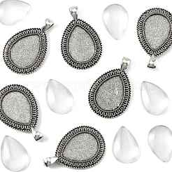 Наборы для самостоятельного изготовления подвески в форме слезы DIY-FS0009-39