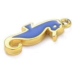 Подвески из латуни с эмалью в стойку&nbsp;KK-G515-11G