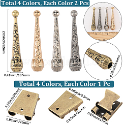 Bolo Tie Verschluss-Sets&nbsp;FIND-GF0007-27A