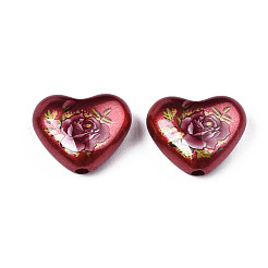 Непрозрачные акриловые бусины SACR-S305-28-C03