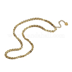 Ожерелья из нержавеющей стали 304 для женщин и мужчин&nbsp;LS-NJEW-Q028-09G