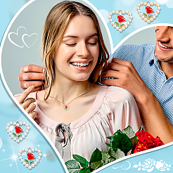 45шт 9 стильные подвески из сплава с кристаллами и стразами ALRI-GA0001-06