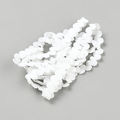 Полиэстер эластичная волнистая бахрома отделочная лента SRIB-WH20020-026C