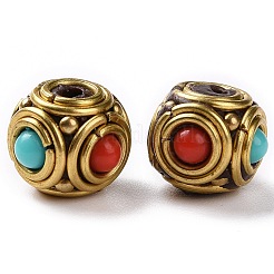 Индонезийские бусины ручной работы KK-G454-09G-01