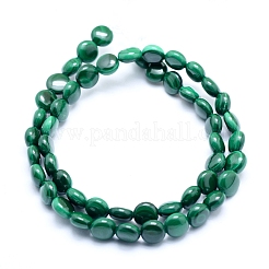 Natur Malachit Perlen Stränge&nbsp;G-D0011-06-8mm