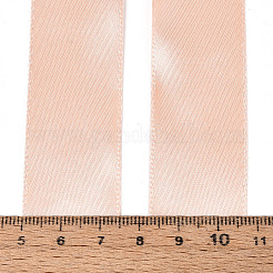 シングルフェイスサテンリボン  ポリエステルリボン  ライトサーモン  幅1インチ（25mm）  25ヤード/ロール（22.86メートル/ロール）  5のロール/グループ  125ヤード/グループ（114.3メートル/グループ）&nbsp;RC25mmY007
