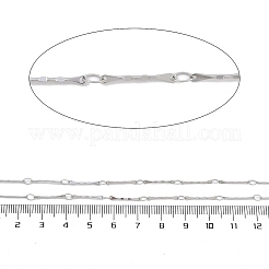 Catene a maglie ovali intrecciate in acciaio inossidabile 304&nbsp;CHS-K017-04P