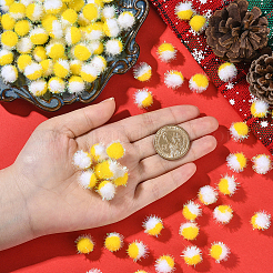 100шт полиэстеровый помпон-шар&nbsp;DIY-SC0031-43B