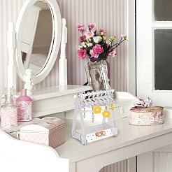 1 комплект акриловых подставок для сережек в форме вешалки EDIS-PH0001-90C