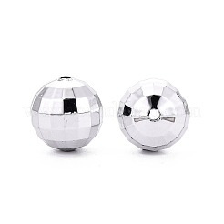 Perline acrilico placcato&nbsp;PACR-TAC0005-04A