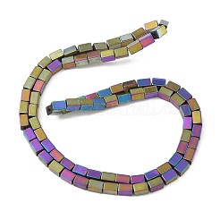 Гальванические нити из синтетических немагнитных гематитовых бусин G-A263-C01-01