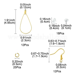 67 шт. 4 стиля подвески из нержавеющей стали 304 FIND-FS0002-26
