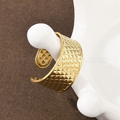 Anelli polsini in acciaio inossidabile 304&nbsp;RJEW-D332-012N-G