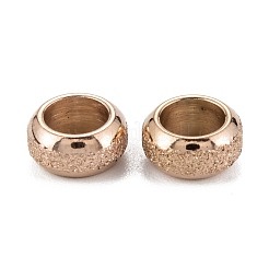 Ионное покрытие (ip) матовые 201 нержавеющая сталь европейские бусины&nbsp;X-STAS-B020-13RG