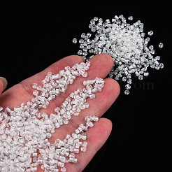 Светящиеся в темноте светящиеся прозрачные стеклянные бусины SEED-YWC0001-01H