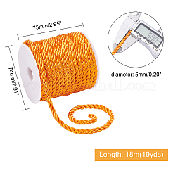 3-lagige geflochtene Polyesterkordel&nbsp;OCOR-PH0001-27L