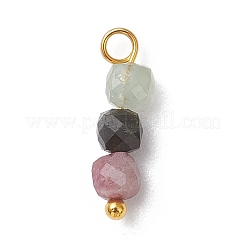 Подвески из натурального цветного турмалина&nbsp;PALLOY-JF04795