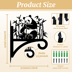 Железный кронштейн для вешалки для растений&nbsp;HJEW-WH0088-009