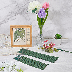 100шт 2 стиля железный стержень для цветка&nbsp;AJEW-SP0003-74