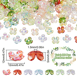 400 шт. акриловые колпачки для бусин&nbsp;OACR-SP0001-15