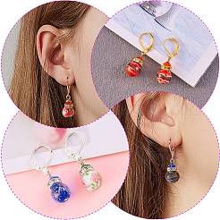 Наборы для изготовления сережек из бисера своими руками DIY-SZ0007-88