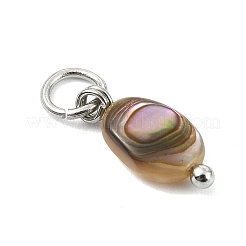 Paua naturale pendenti shell&nbsp;PALLOY-JF05290-02