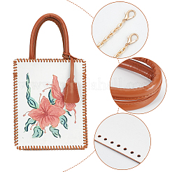 Наборы для изготовления сумок с цветочным узором своими руками&nbsp;DIY-WH0304-671B